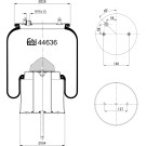 FEBI BILSTEIN 44636 Federbalg, Luftfederung