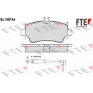 FTE | Bremsbelagsatz, Scheibenbremse | 9010496