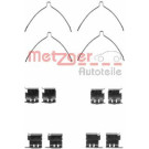 Metzger 109-1289 Zubehörsatz, Scheibenbremsbelag