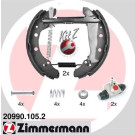 Zimmermann | Bremsbackensatz | 20990.105.2