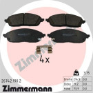 26742.190.2 Bremsbelagsatz, Scheibenbremse