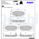 Delphi | Bremsbelagsatz, Scheibenbremse | LP2207 Delphi | Bremsbelagsatz, Scheibenbremse | LP2207