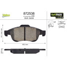 Valeo | Bremsbelagsatz, Scheibenbremse | 872538