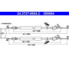 24.3727-0664.2 Seilzug, Feststellbremse 24.3727-0664.2 Seilzug, Feststellbremse