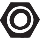 258-030 Mutter, Abgaskrümmer