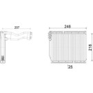Mahle | Verdampfer, Klimaanlage | AE 161 000P