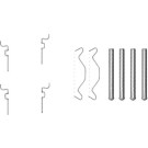 8DZ 355 203-221 Zubehörsatz, Scheibenbremsbelag