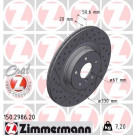 Zimmermann | Bremsscheibe | 150.2986.20