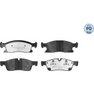 Meyle | Bremsbelagsatz, Scheibenbremse | 025 251 9021/PD
