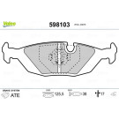 Valeo | Bremsbelagsatz, Scheibenbremse | 598103