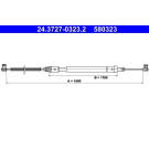 ATE | Seilzug, Feststellbremse | 24.3727-0323.2