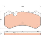 GDB1710 Bremsbelagsatz, Scheibenbremse GDB1710 Bremsbelagsatz, Scheibenbremse