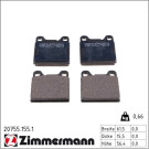 20755.155.1 Bremsbelagsatz, Scheibenbremse