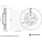 Blue Print | Bremsscheibe | ADBP430184
