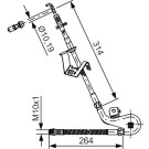 BOSCH | Bremsschlauch | 1 987 481 427