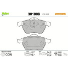 301008 Bremsbelagsatz, Scheibenbremse ESSENTIAL