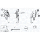 Magneti Marelli | Wischermotor | 064342008010