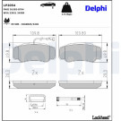 Delphi | Bremsbelagsatz, Scheibenbremse | LP2054 Delphi | Bremsbelagsatz, Scheibenbremse | LP2054