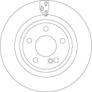 TRW | Bremsscheibe | DF6887