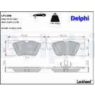 Delphi | Bremsbelagsatz, Scheibenbremse | LP1588 Delphi | Bremsbelagsatz, Scheibenbremse | LP1588