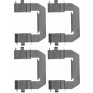 Hella | Zubehörsatz, Scheibenbremsbelag | 8DZ 355 204-221
