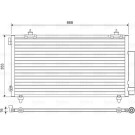 Valeo | Kondensator, Klimaanlage | 814466