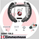 Zimmermann | Bremsbackensatz | 20990.106.0