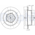 Delphi | Bremsscheibe | BG2662