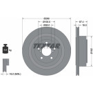 Textar | Bremsscheibe | 92173603