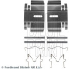 Blue Print ADBP480015 Zubehörsatz, Scheibenbremsbelag