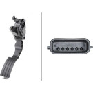 Hella | Sensor, Fahrpedalstellung | 6PV 009 978-711