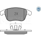 Meyle Bremsbelagsatz, Scheibenbremse MEYLE-PD: Advanced performance and design 025 222 6920/PD