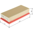 BOSCH F 026 400 006 Luftfilter