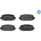 Meyle Bremsbelagsatz, Scheibenbremse MEYLE-ORIGINAL: True to OE 025 228 4418