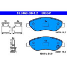 13.0460-3841.2 Bremsbelagsatz, Scheibenbremse