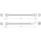 4111072 Bremsschlauch