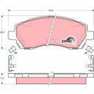 GDB3205 Bremsbelagsatz, Scheibenbremse COTEC GDB3205 Bremsbelagsatz, Scheibenbremse COTEC