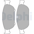 Delphi | Bremsbelagsatz, Scheibenbremse | LP2301