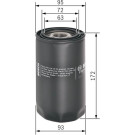 BOSCH F 026 407 101 Ölfilter