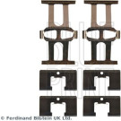 Blue Print ADBP480011 Zubehörsatz, Scheibenbremsbelag