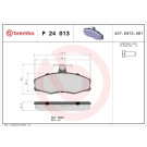 Brembo | Bremsbelagsatz, Scheibenbremse | P 24 013