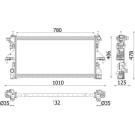 CR 2638 000P Kühler, Motorkühlung BEHR *** PREMIUM LINE *** CR 2638 000P Kühler, Motorkühlung BEHR *** PREMIUM LINE ***