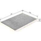 BOSCH 1 987 435 560 Innenraumfilter