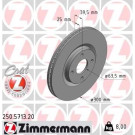Zimmermann | Bremsscheibe | 250.5713.20