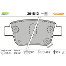 301812 Bremsbelagsatz, Scheibenbremse ESSENTIAL