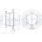 Delphi | Bremsscheibe | BG9069
