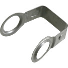 FEBI BILSTEIN 02435 Halteblech, Bremsbackenbolzen