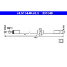 24.5134-0420.3 Bremsschlauch 24.5134-0420.3 Bremsschlauch