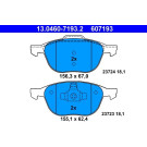 ATE 13.0460-7193.2 Bremsbelagsatz, Scheibenbremse ATE 13.0460-7193.2 Bremsbelagsatz, Scheibenbremse