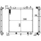 Mahle | Kühler, Motorkühlung | CR 556 000S